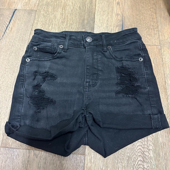 These are black size 00 American eagle jeans - Picture 1 of 2